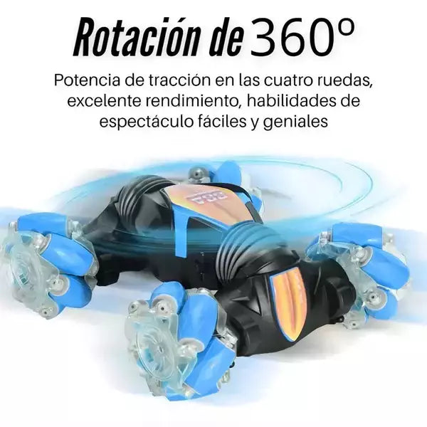 AUTO ACROBOT 360° con Sensor de Movimiento_ Regala emoción y diversión a tu pequeño